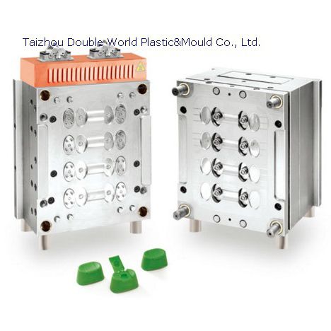 多腔注塑模具 - DDW-cmf-8 - Taizhou Double World Plastic&Mould Co., Ltd. - 盖子 / 用于包装业