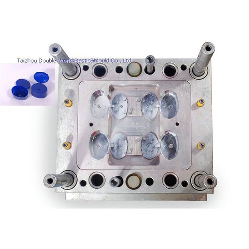 多腔注塑模具 - DDW-4CAV-fcm - Taizhou Double World Plastic&Mould Co., Ltd. - 盖子 / 用于包装业
