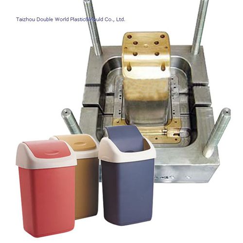 单腔注塑模具 - DDW-TRM005 - Taizhou Double World Plastic&Mould Co., Ltd. - 垃圾桶 / 用于包装业