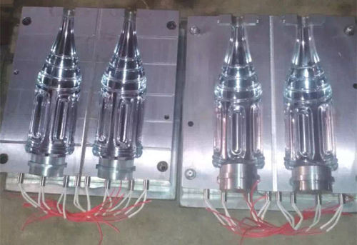 多腔吹塑模具 - DDW-2CAV-Blow Mould-beverage-175ml - Taizhou Double World Plastic&Mould Co., Ltd. - PET塑料瓶 / 用于包装业