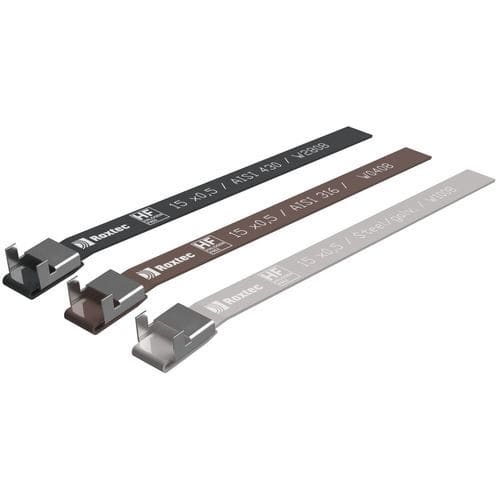 塑料卡箍 - GK series - Roxtec - 不锈钢 / 电镀钢 / 齿啮式