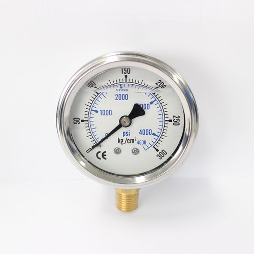 模拟压力计 - PG-63300KG-SS - Seasons Gauge Co., Ltd - 螺纹 / 不锈钢 / 黄铜