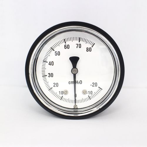 表盘压力计 - PG-63(-20)-(+80)CMH2O-BL - Seasons Gauge Co., Ltd - 面板安装 / 黄铜 / 胶囊式