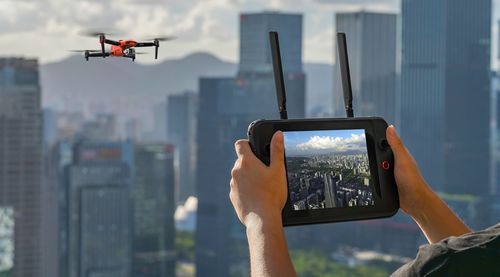无线型遥控器 - Smart Controller V3 - Autel Robotics - 按钮式 / 手柄式 / 触摸屏