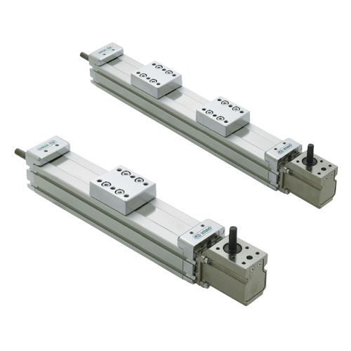 线性执行器 - MAG5040DS, MAG5040DW - Imao Corporation/今尾 - 梯形丝杠 / 阳极氧化铝 / 同步