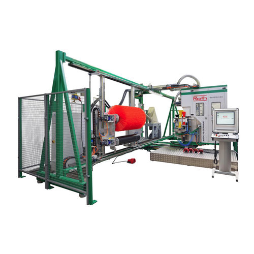 滚轮式刷光机 - VP-WA-BFA21/E5 - Roth Composite Machinery GmbH