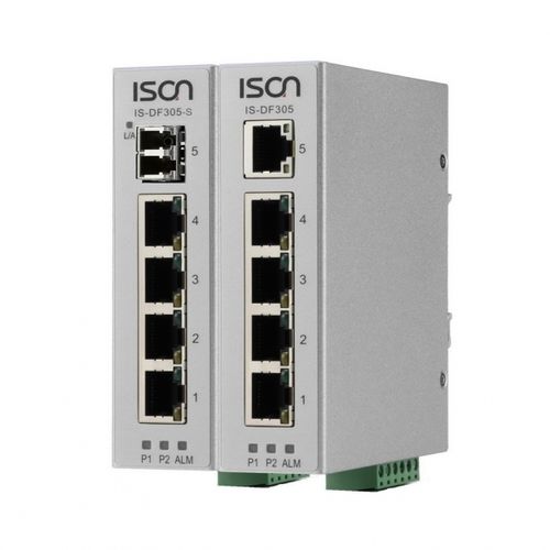 非管理型以太网交换机 - IS-DF305 series - ISON Technology Co., Ltd. - 5端口 / 2 级 / DIN导轨