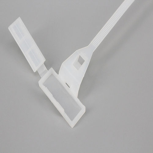带标签电缆扎带 - DM series - DEMOELE / Wenzhou Duanmeng Electric Co.,Ltd - 尼龙 / 内锯齿 / 弹簧卡扣