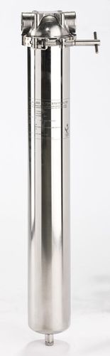 单芯过滤器外壳 - LV1 - Allied Filter Systems Ltd - 用于液体 / 用于气体 / 不锈钢