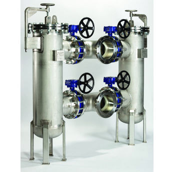 单工过滤器 - Allied Filter Systems Ltd - 液体 / 篮式 / 承压