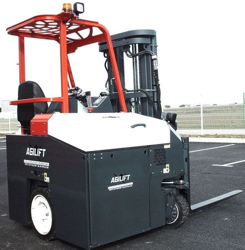 电动叉车 - AGILIFT 3000 E - AMLIFT - 坐驾式 / 用于室外 / 紧凑型