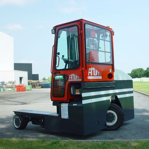 电动侧向装卸机 - COMBI C3500EN-14 - AMLIFT - 多向 / 全软轮胎式