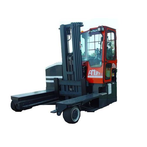 电动侧向装卸机 - COMBI C4500EN-12 - AMLIFT - 窄巷道 / 多向 / 全软轮胎式