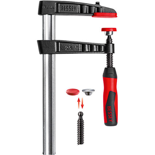 螺纹棒材夹钳 - TG-2K series - BESSEY Tool GmbH & Co. KG - 可锻铸铁