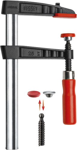 螺纹棒材夹钳 - TG series - BESSEY Tool GmbH & Co. KG - 可锻铸铁