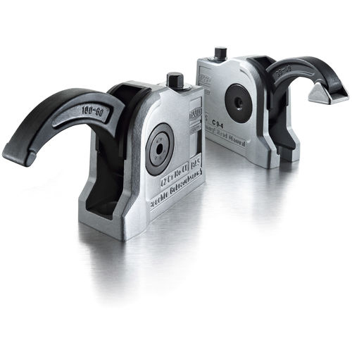 机械夹紧设备 - BAS-C series - BESSEY Tool GmbH & Co. KG - 用于加工车间 / 旋转式 / 紧凑型