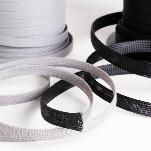 防护套管 - GUAINA POLIESTERE ESTENSIBILE - G.P.E. 19.93 - FABBRICA ISOLANTI ELETTRICI BALCONI - 编织 / 用于线缆 / PET
