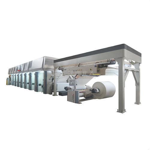 在线柔性版印刷机 - Shaanxi Beiren Printing Machinery Co.,Ltd - 8色 / 用于塑料膜 / 用于纸张