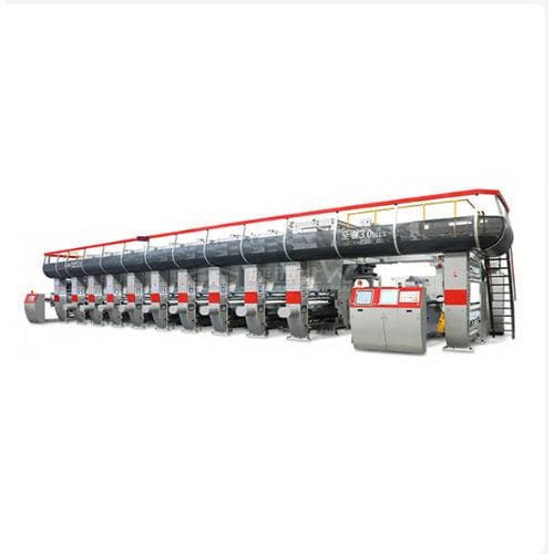 转轮凹版印刷打印机 - Zhirui 3.0plus - Shaanxi Beiren Printing Machinery Co.,Ltd - 用于塑料 / 用于塑料膜 / 用于标签