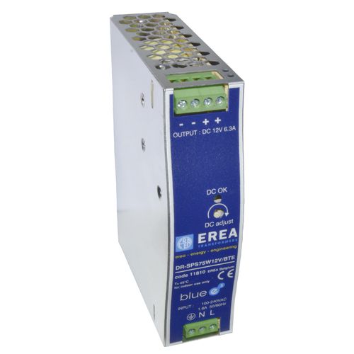 供电变压器 - DR-SPS75W12V/BTE - EREA Transformers - 工业 / 单相 / 低电压