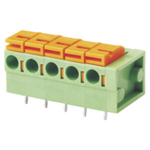 弹簧接线盒 - WJ142R-5.0/5.08 - Cixi Wanjie Electronic Co., Ltd. - PCB印刷电路板 / 标准 / IEC