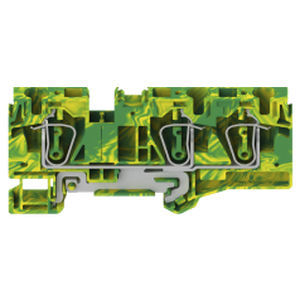 DIN导轨接线端子 - GUS6-103-PE - Cixi Wanjie Electronic Co., Ltd. - 弹簧连接式 / 接地型 / IEC
