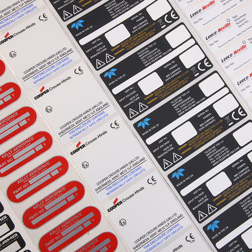 热转印标签 - Solvent and Chemical Resistant Labels - CILS International - 印花 / 可印刷 / 防水