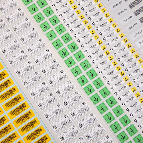识别标签 - High Temperature PCB Labels - CILS International - 热转印 / 可印刷 / 聚酯