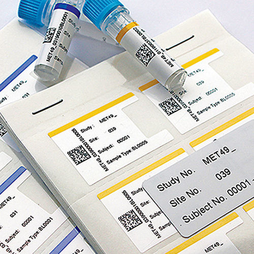 识别标签 - Clinical Trial Logistics Labels - CILS International - 印花 / 可印刷 / 聚酯
