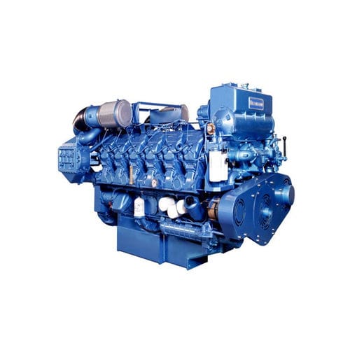 柴油发动机 - M26 series - Weichai Holding Group Co.,Ltd. - 12气缸 / 在线 / 航海用