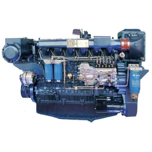 柴油发动机 - WP12C series - Weichai Holding Group Co.,Ltd. - 6气缸 / 涡轮增压 / 航海用
