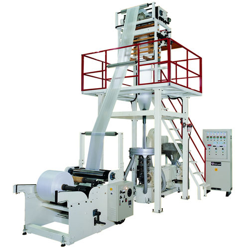单层管道挤出生产线 - HDPE/LDPE - HAN KING PLASTIC MACHINERY CO.LTD - 吹膜 / 用于HDPE / 用于LDPE