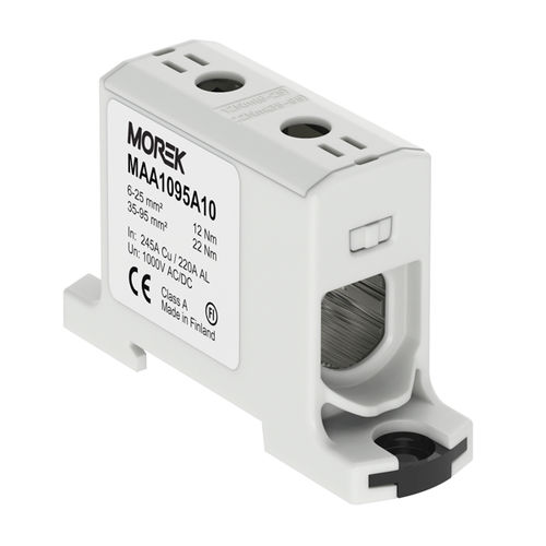 DIN导轨接线端子 - MAA1095A10 - MOREK - 面板型 / 螺钉连接 / 单极