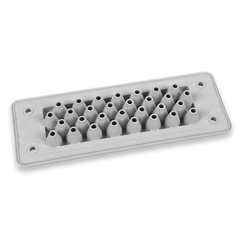 IP65电缆引入板 - MBA8N30X10 - MOREK - 用于电柜