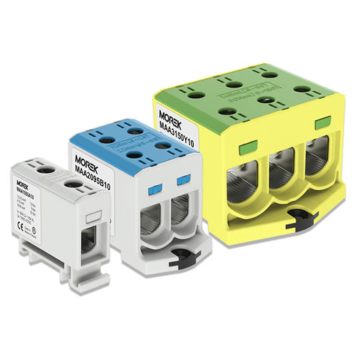 DIN导轨接线端子 - OTL - MOREK - 面板型 / 螺钉连接 / 单极