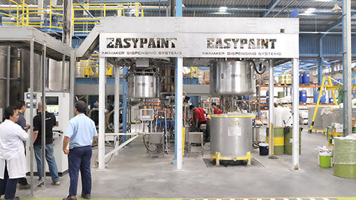 分批定量分配系统 - EASYPAINT - INKMAKER SRL - 油漆 / 容积式 / 自动化