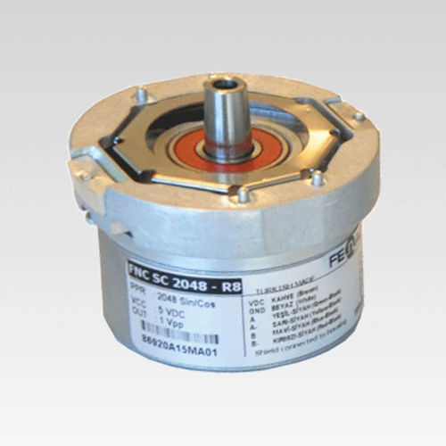 反馈电机旋转编码器 - FNC BISS2048 - FENAC ENGINEERING LTD. - 绝对 / 实心轴 / 正弦