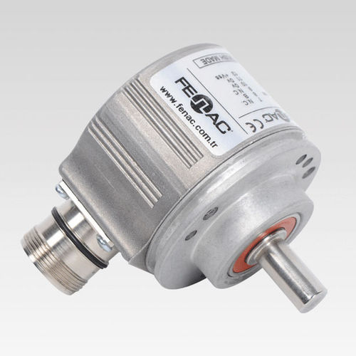 增量旋转编码器 - FNC 58B series - FENAC ENGINEERING LTD. - 实心轴 / 法兰 / 模拟