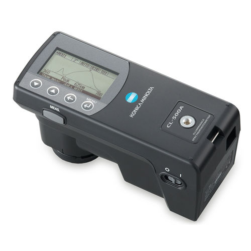 可见光分光照度计 - CL-500A - Konica Minolta/科尼卡 - USB / 手持式 / 紧凑型