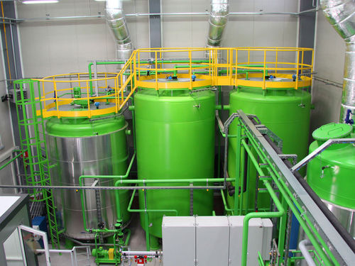 存储贮液罐 - H&S Anlagentechnik GmbH - 温度调节 / 圆柱 / 工业