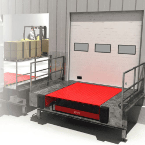冷库仓库嵌入式装卸月台 - Loading Systems International - 模块化