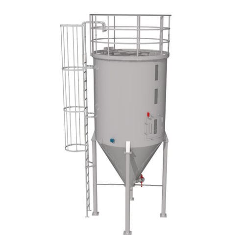 锥底筒仓 - Stock Silo - KREYENBORG GmbH & Co. KG - 用于粉末 / 用于散料 / 用于颗粒