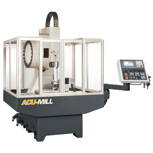 3轴数控铣床 - Acu-Mill AM8 - Kent Industrial - 立式 / 立柱 / CAT40