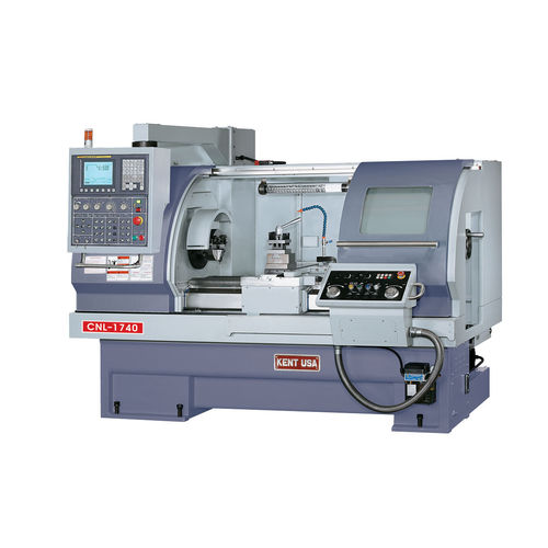CNC数控车床 - CNL-1740 - Kent Industrial - 卧式 / 双轴 / Camlock