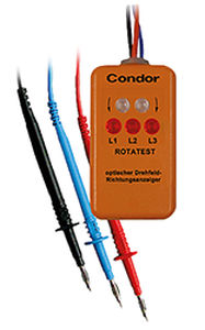 相位顺序测试仪 - ROTATEST - Condor Pressure Control GmbH - 电机 / 手持式
