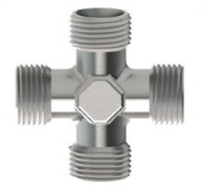 液压接头 - TUR 300 L/S - TURALI HOLDING - 螺纹 / 十字型 / 不锈钢