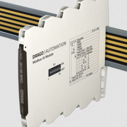 模拟输入模块 - DMB 96100 B - DRAGO Automation GmbH - ModBUS RTU / RS485 / 电流