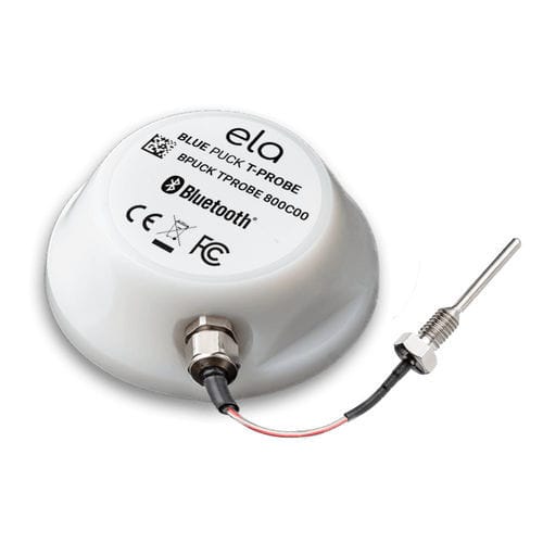 蓝牙温度传感器 - BLUE PUCK T-PROBE - ELA Innovation S.A - Pt1000 / 插入型 / 密封