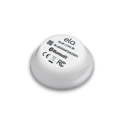 粘贴式蓝牙信标 - BLUE COIN ID - ELA Innovation S.A - IP68