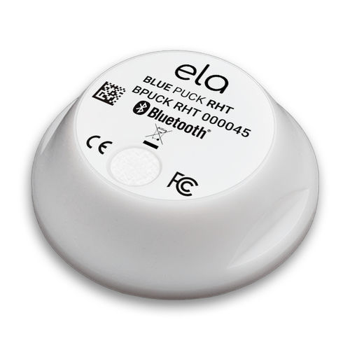 蓝牙温湿度传感器 - BLUE PUCK RHT - ELA Innovation S.A - 密封 / 紧凑型 / 工业